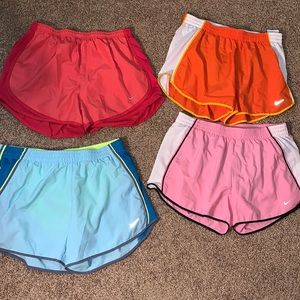 Nike running short bundle of 4